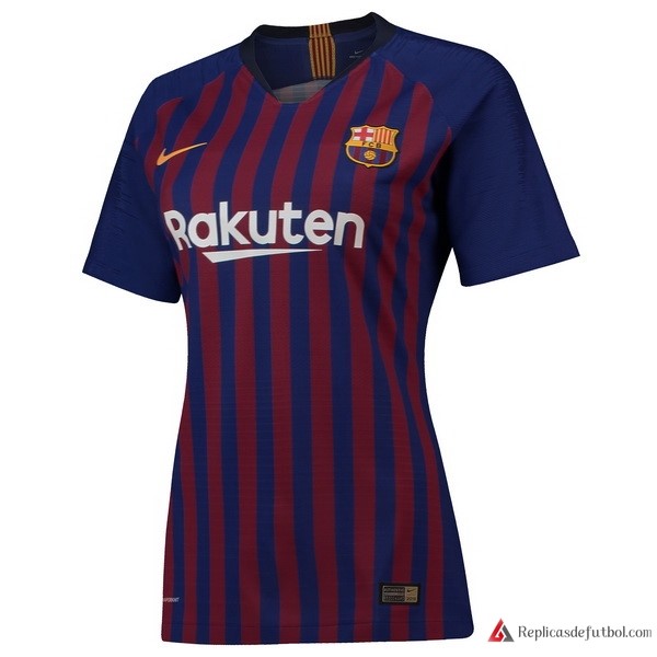 Camiseta Barcelona Primera equipación Mujer 2018-2019 Azul Rojo